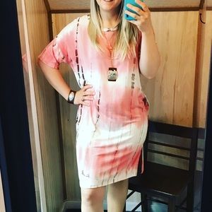 Tie-dye dress